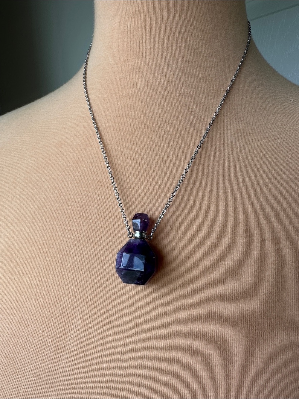 Amethyst Crystal Necklace